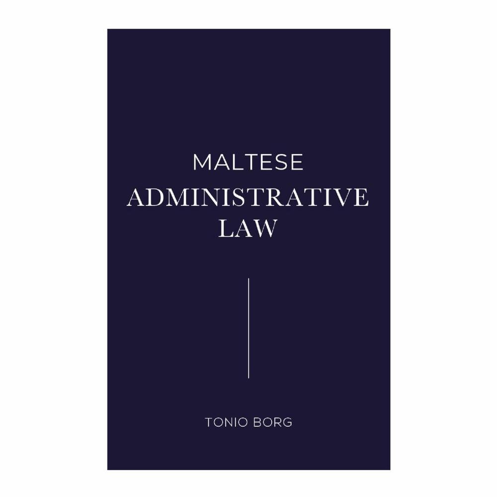 Maltese Administrative Law (Hardback)