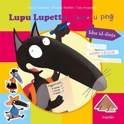 Lupu Lupettu Ilgħab U Pinġi - Idur Id-Dinja Ilghab, Aghti L-Kulur, Wahhal L-Istikers