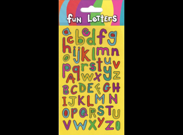 Fun Letters Stickers