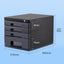 File Cabinet with lock x 4 trays