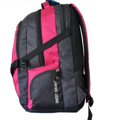 Best Gear Orthopedic School Bag Pink Grey