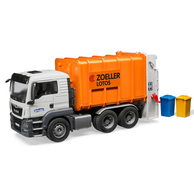Bruder Scamel Orange Truck