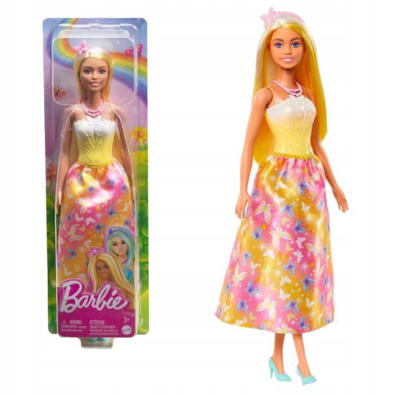 Barbie Royal Doll With Brightly Highlighted Fantasy Hair