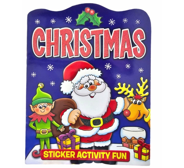 Christmas Festive Sticker Activity Book