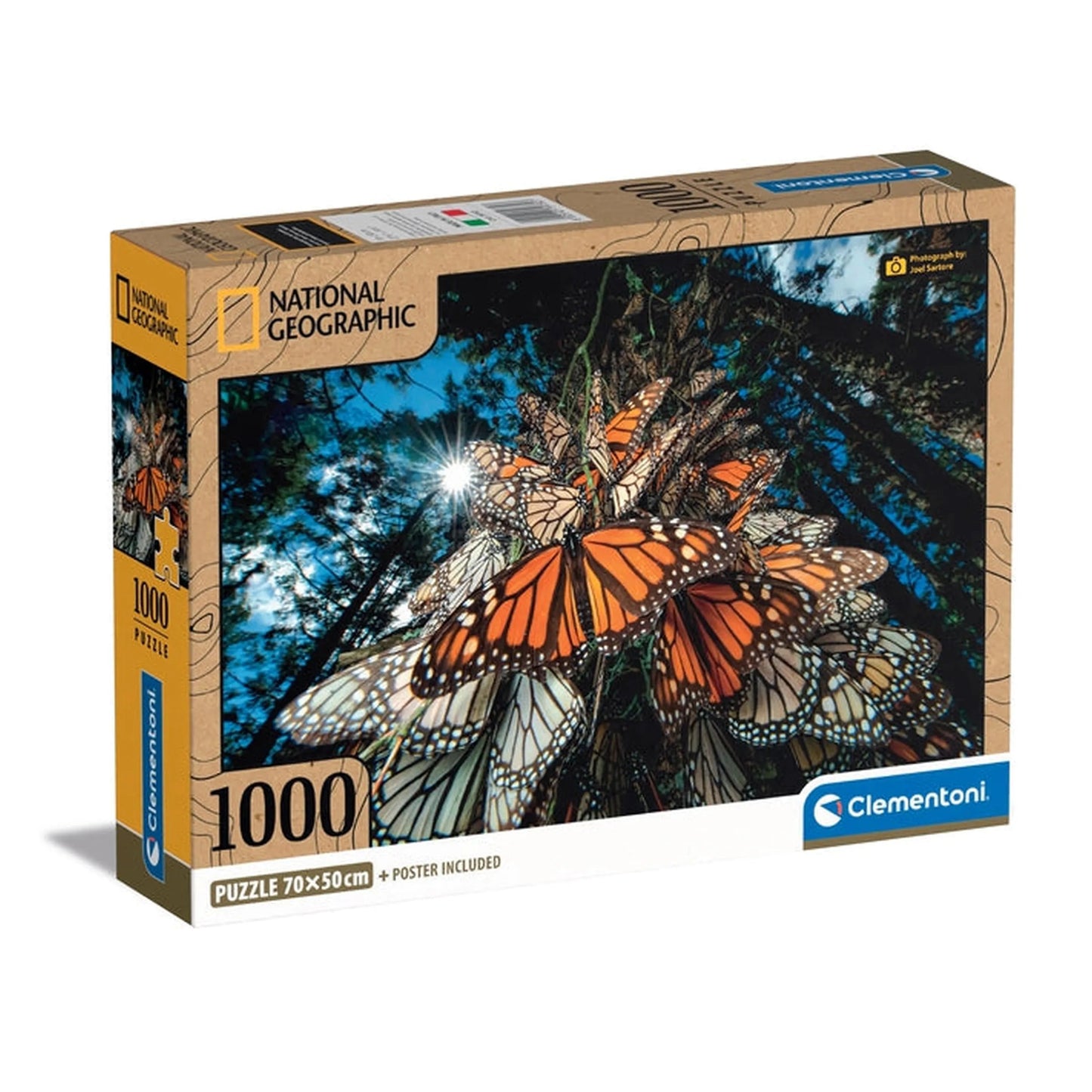 National Geographic- Monarch Butterfly 1000 Pcs