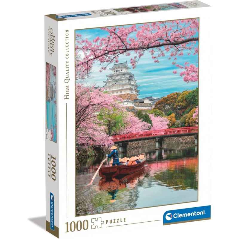 Clementoni Jigsaw Puzzle Himeji Castle In Spring  - 1000Pcs.