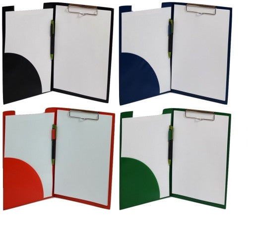 Clipboard Double With Clip Black