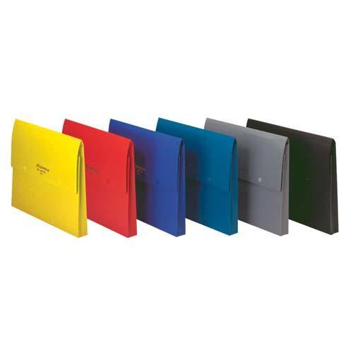 Document Wallet Plastic A4-2Buttons