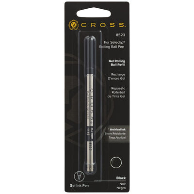 Cross 8523 - Gel Rolling Ball Refill Black