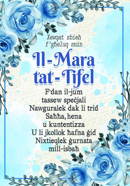 Xewqat Sbieħ F'Għeluq Snin Il-Mara Tat-Tifel