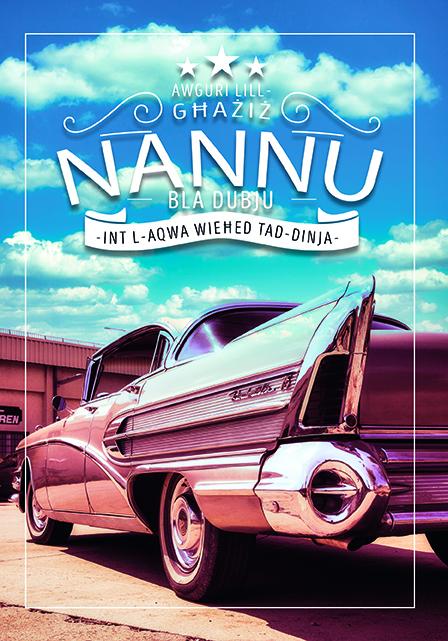 Awguri Għażiż Nannu Bla Dubju Int L-Aqwa Wieħed Tad-Dinja