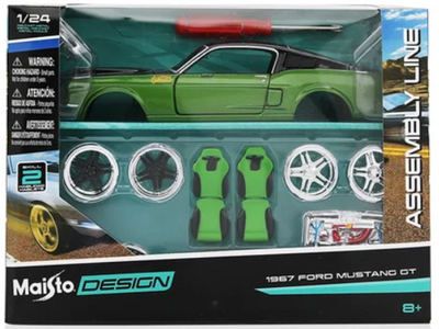 Kit 1:24 Ford Mustang Gt 1967