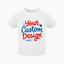 Kids Personalised T-Shirt Front Only