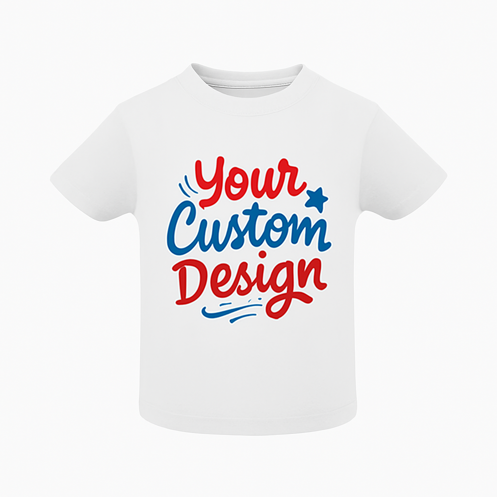Kids Personalised T-Shirt Front Only
