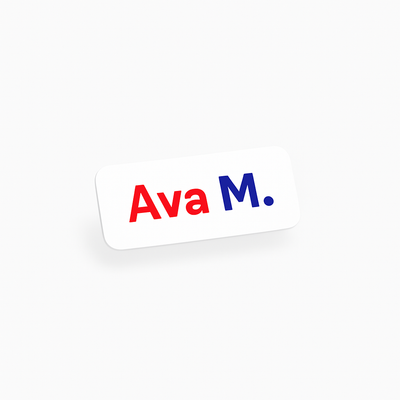 Custom Small Labels (25.4 x 10mm - 189 pcs)