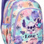 Disney Stitch Pastel School Backpack 2 compartments fits A4