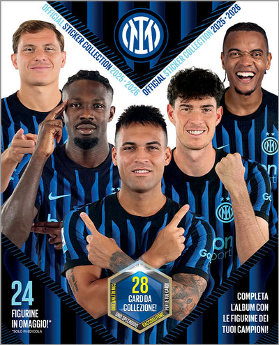 Inter 2025-2026 Official Sticker Album Collection