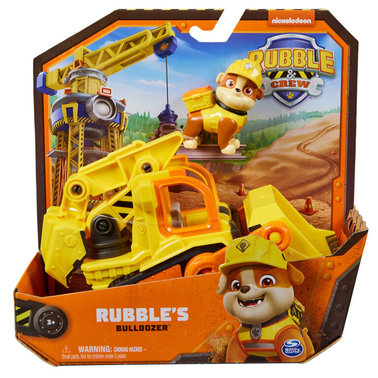 Rubble & Crew Bulldozer Truck With Action Figure