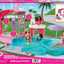 Barbie Dream Pool Playset with Slide & Bubbling Hot Tub