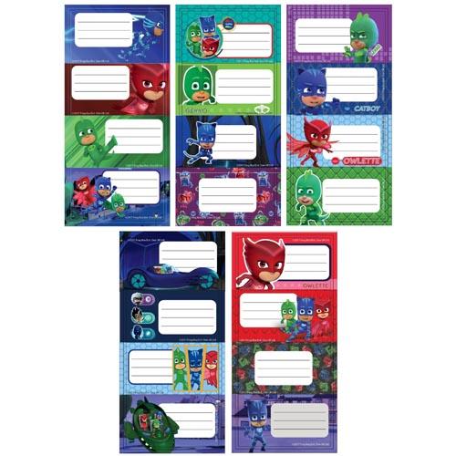Pj Masks Name Labels