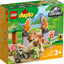 Duplo T.Rex And Triceratops Dinosa 10939