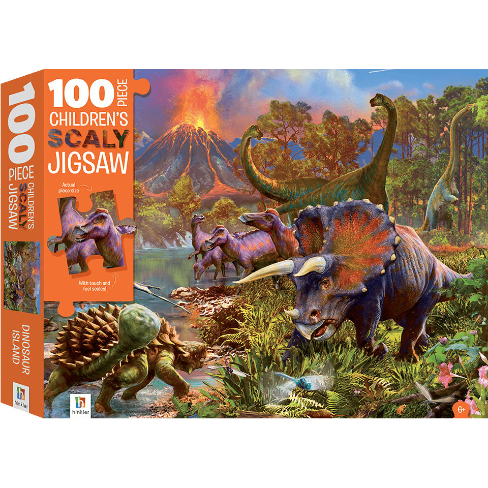Junior Jigsaws X100Pcs Dinosaur