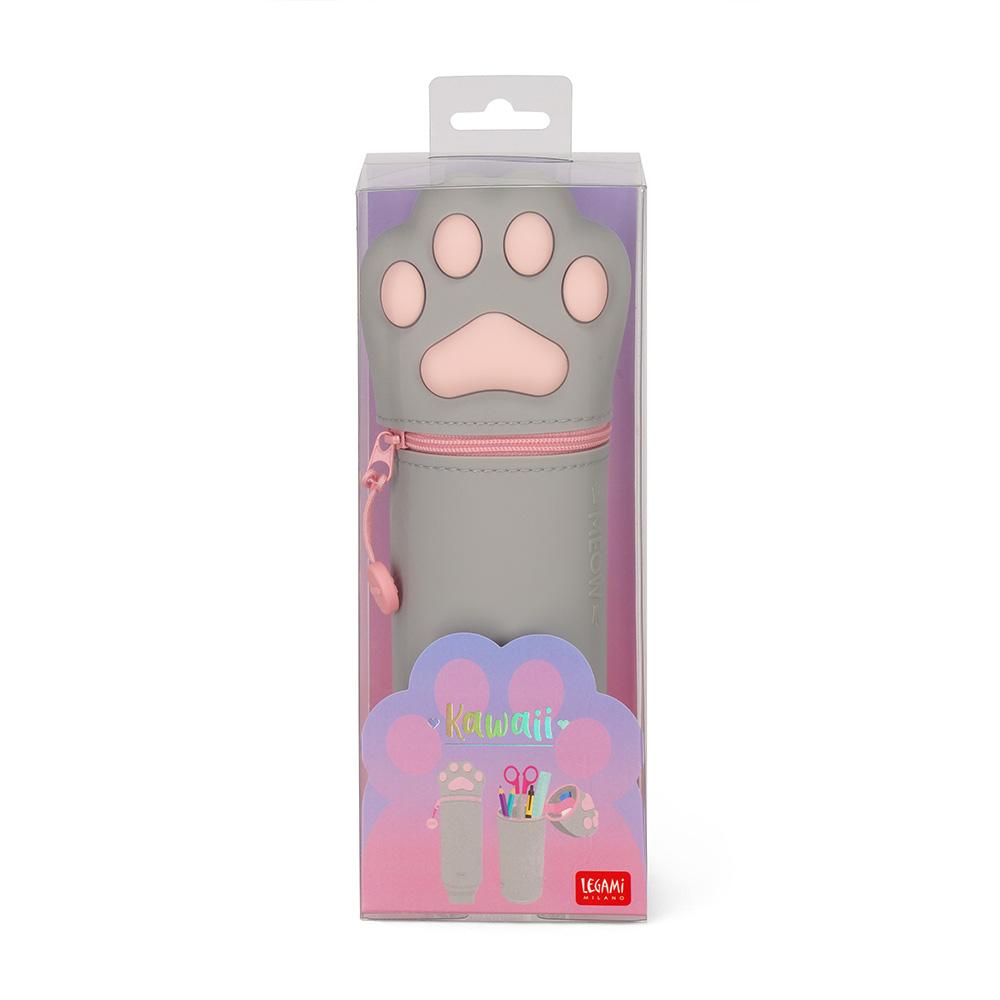 Legami soft 2 in 1 silicone pencil case kawaii Kitty