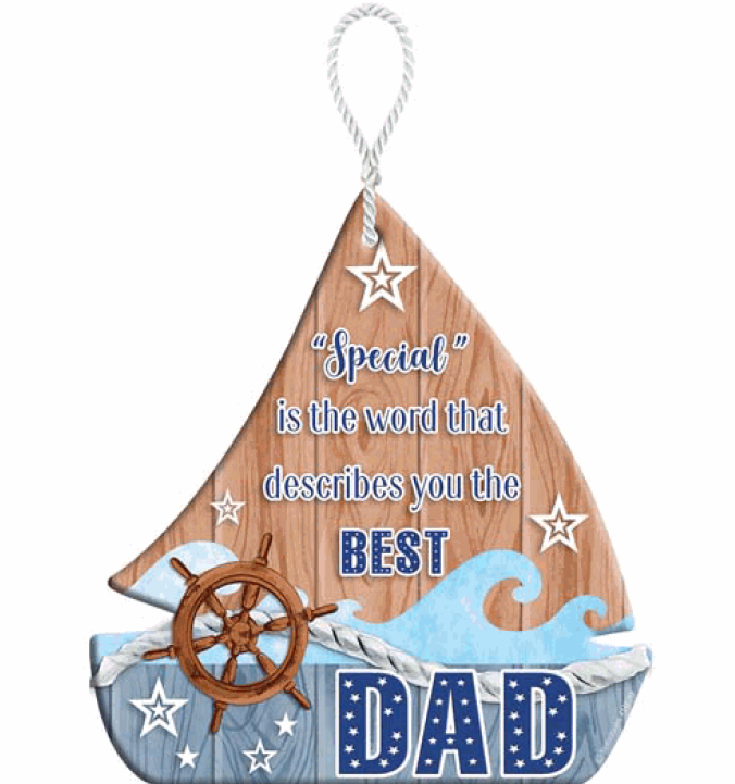 Hanging Plaque Dad