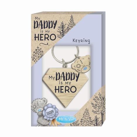 Me To You Keyring - My Daddy is My Hero