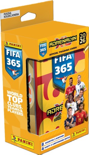 Panini FIFA 365 Adrenalyn XL 2026 Mega Collector's Tin