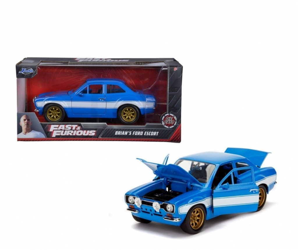 Brian's Ford Escort RS2000 MKI Fast & Furious 6 1:24 Model Car