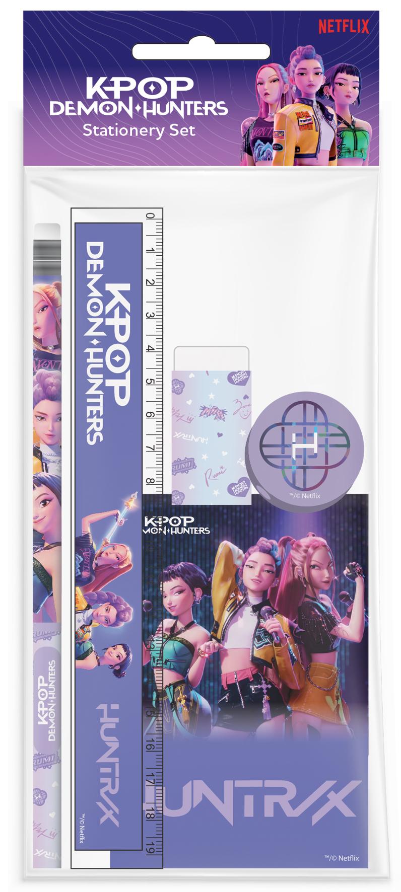 K-POP DEMON HUNTERS Stationery Set - 5pc.