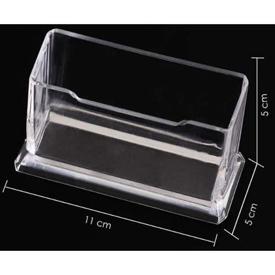 Business Card Holder transperent Plastic