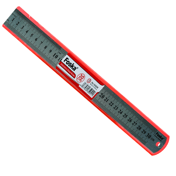 Ruler Stainless Steel 30cm