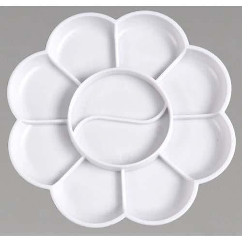 Palette Round Flower Shaped 13.5cm Diame