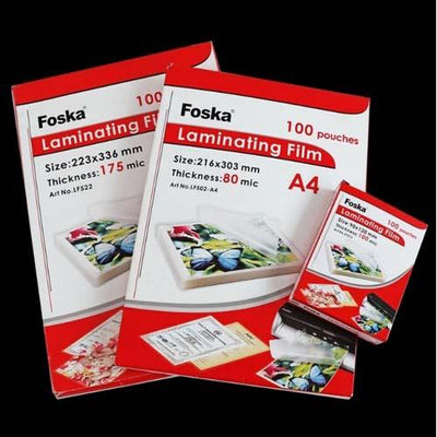Laminating Film A5x100Pc-80Mic