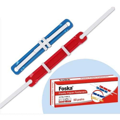 Twinlock Clips Plastic 50Pcs