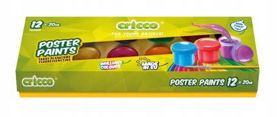 Poster Paints 12 Colors 20ml