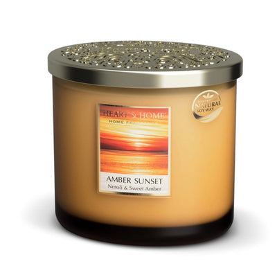 Heart & home candle - Amber Sunset neroli & sweet Amber
