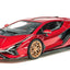 Lamborghini Sian FKP 37 Metallic Red 1:64 Diecast Model Car