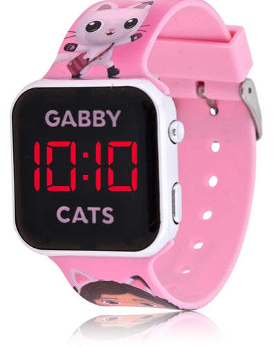 Gabby'S Dollhouse Led Digital Wrist Watch