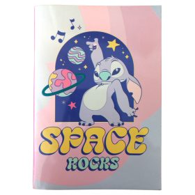 Disney Lilo and Stitch Space Rocks lined notebook 40 pgs