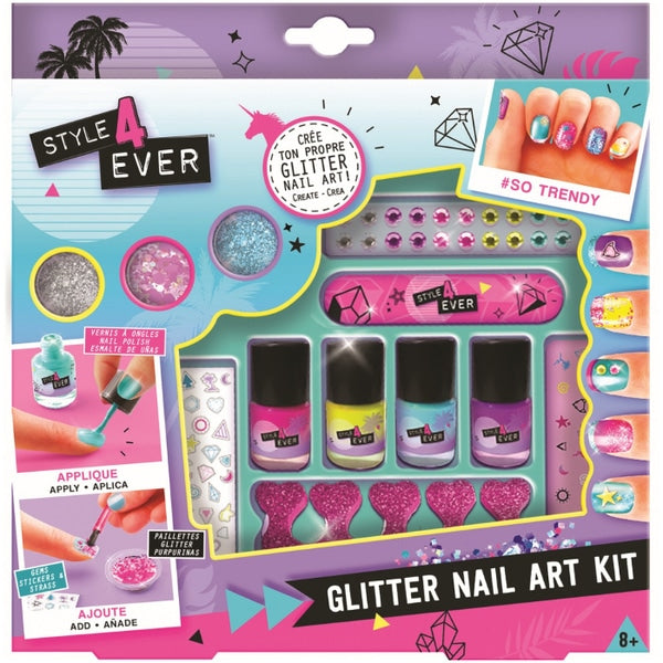 Flitter Nail art Kit