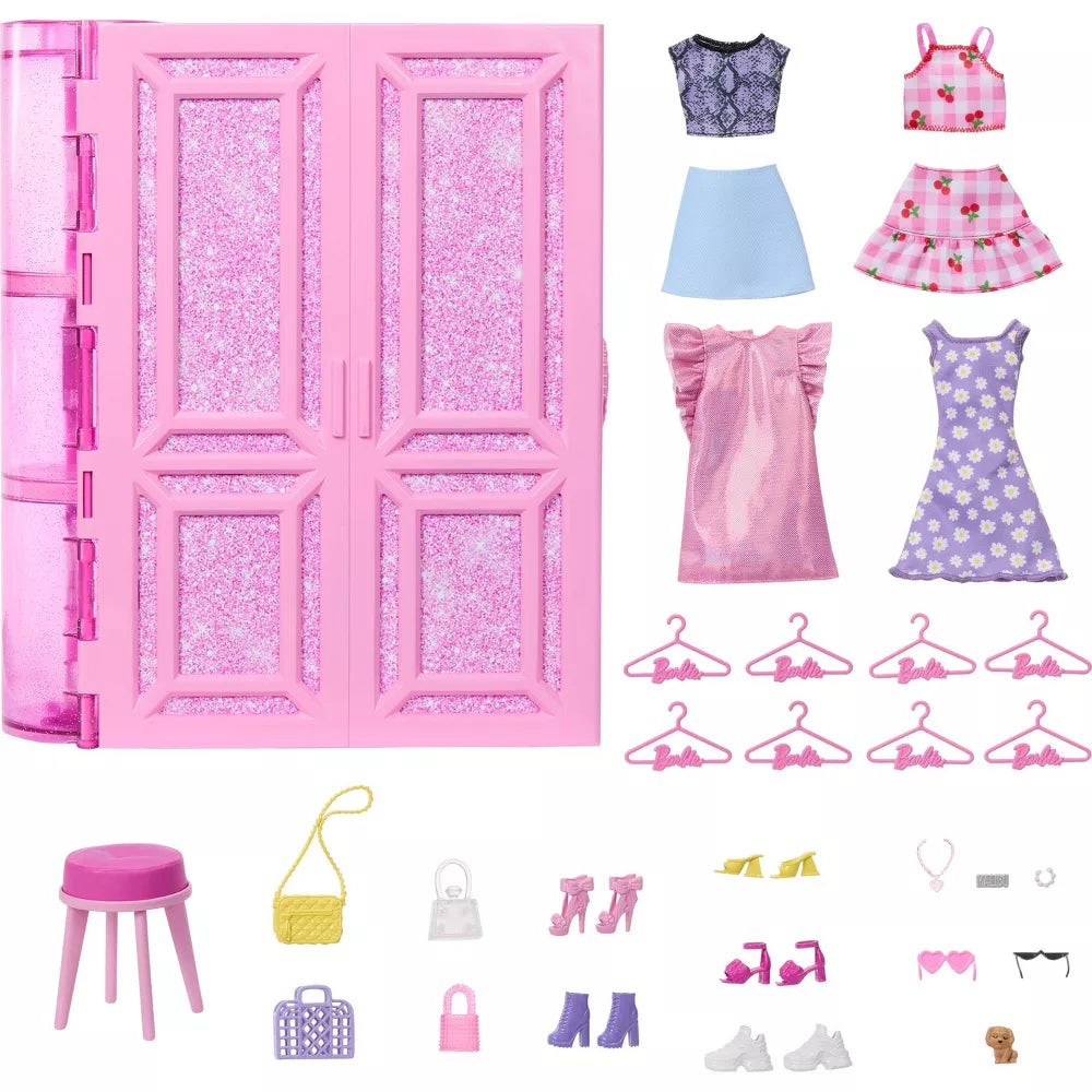 Mattel Barbie Dream Closet Playset And Accessories