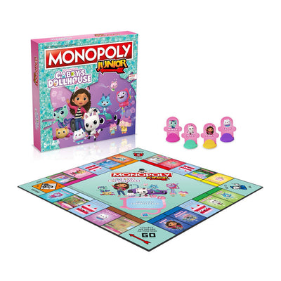 Gabby's Dollhouse Junior Monopoly Board Game