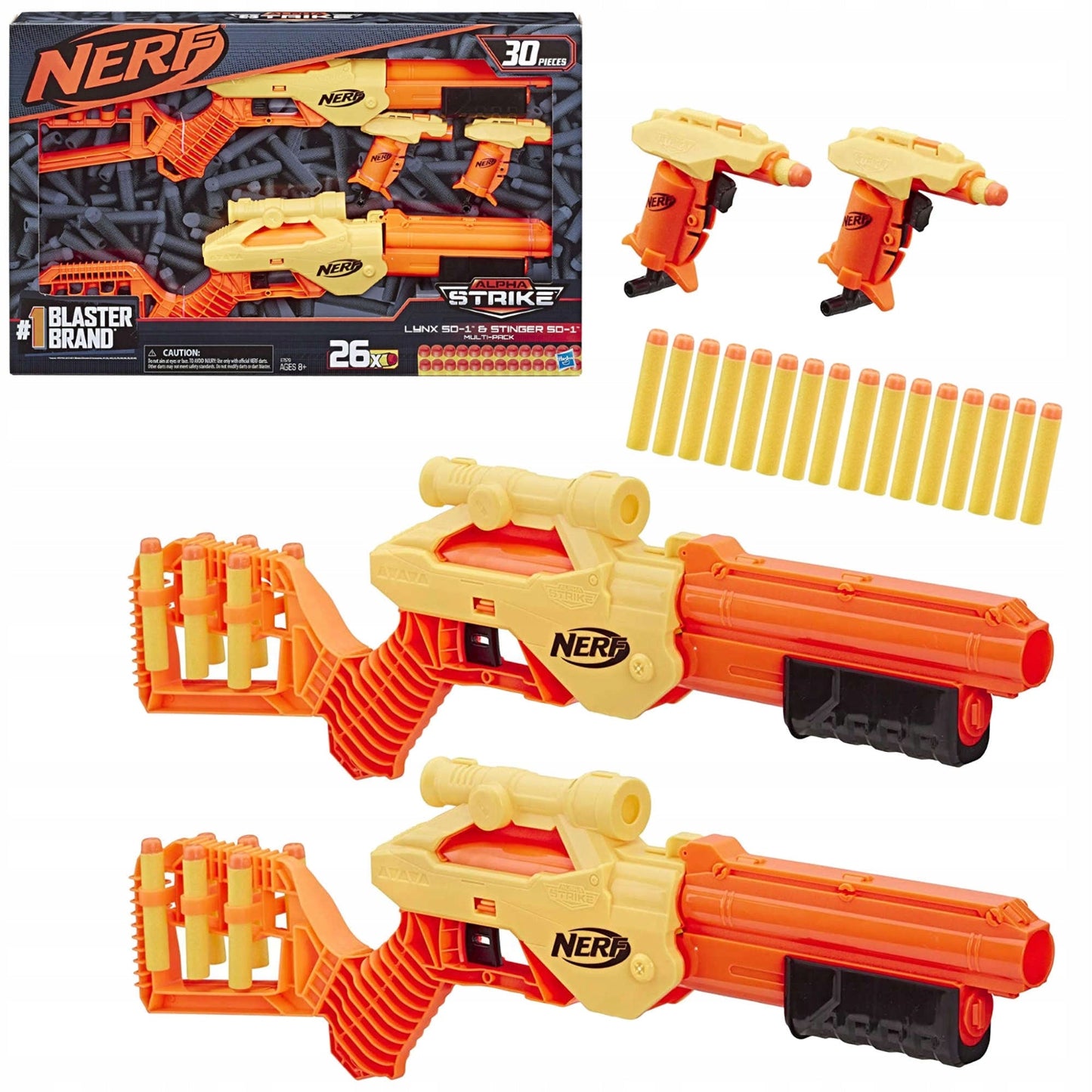 Nerf Alpha Strike Lynx & Stinger