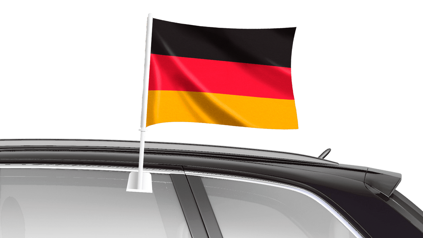 Car Flag 40 x 25cm - Germany