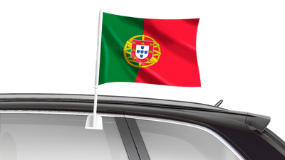 Car Flag 40 x 25cm - Portugal