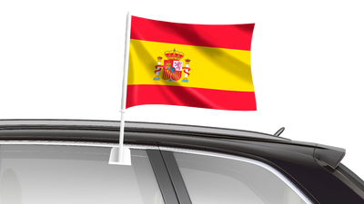 Car Flag 40 x 25cm - spain state