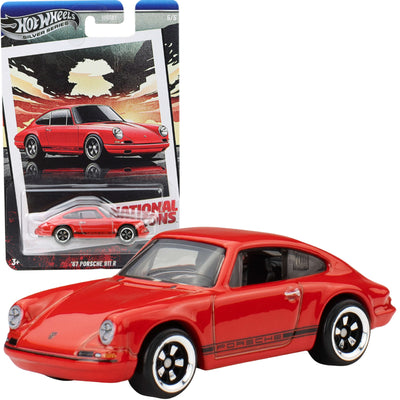 HOT WHEELS SILVER SERIES NATIONAL ICONS VINTAGE AUTO 67 PORSCHE 911 R